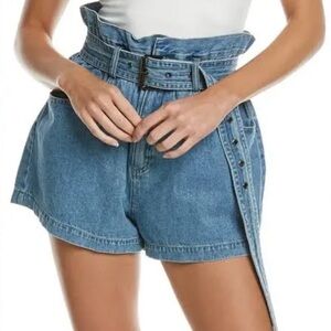 Sea New York Shorts - Vida Denim Paperbag Shorts (Size 8)